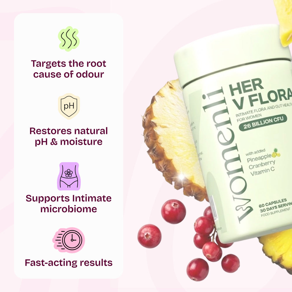 Her V Flora- Women's Pre & Probiotic for Intimate Health